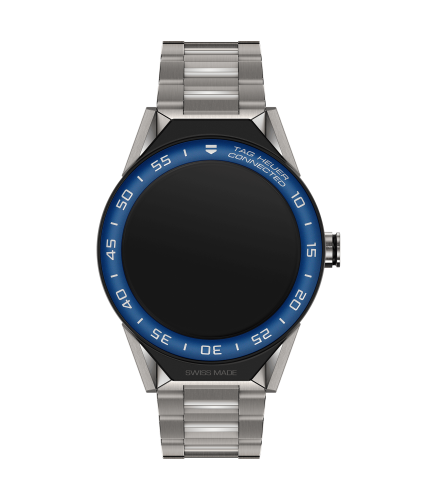 TAG Heuer Carrera Connected Modular 45 Titanium / Blue Aluminum / Bracelet